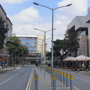 Solar Lighted Street Poles and Towers