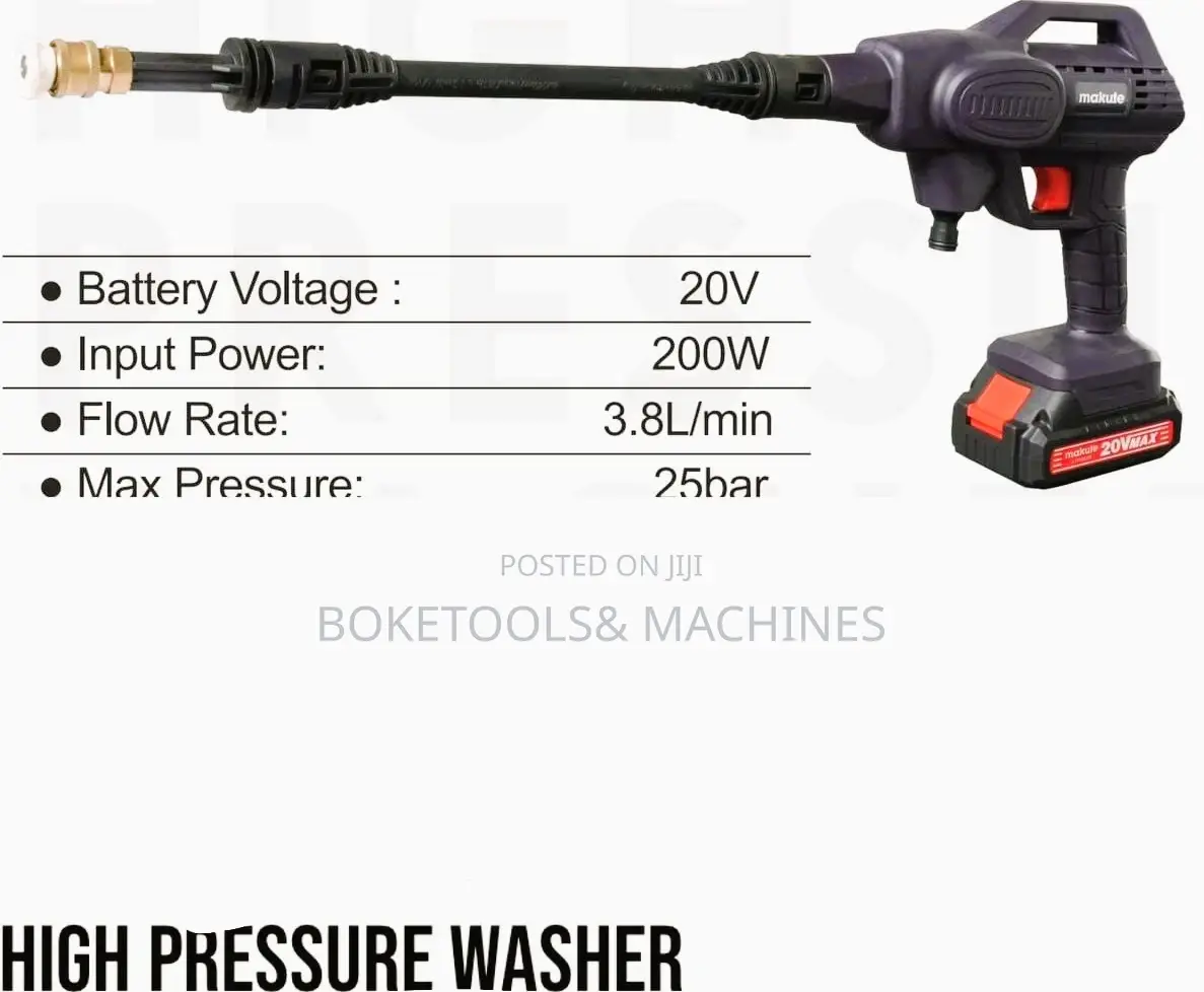 Cordless High Pressure Washer