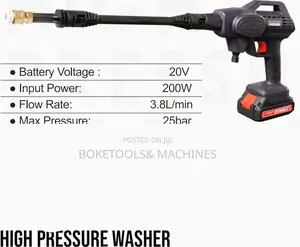 Cordless High Pressure Washer
