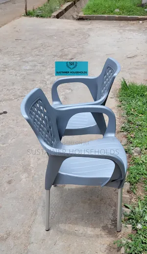 Complast Silver Plastic Chairs With Chrome Legs in Stock