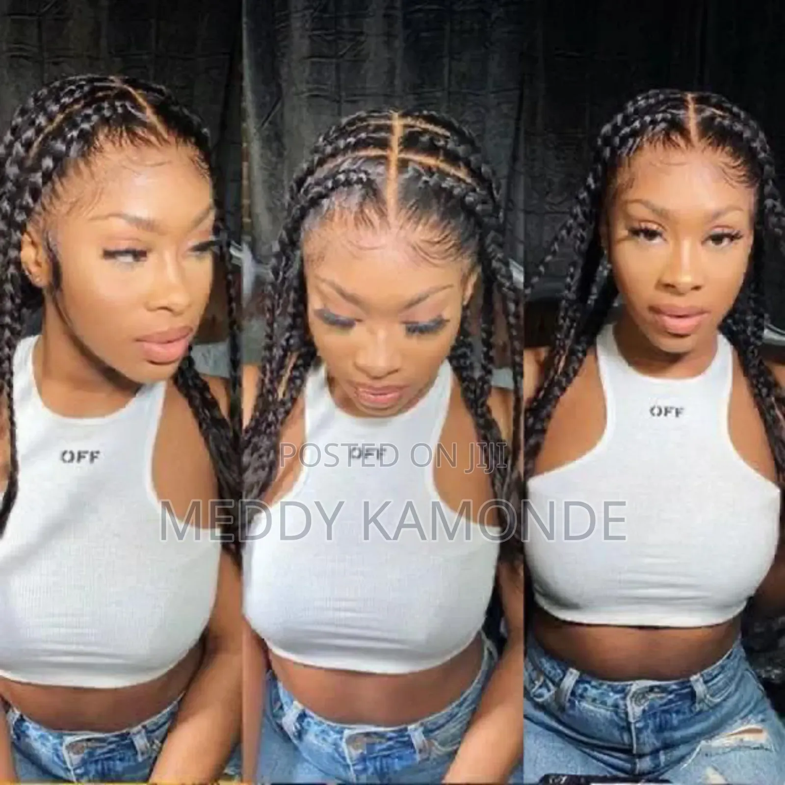 Off White Crop Top