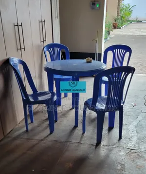 Kenpoly Plastic Chairs Available and a Table Set
