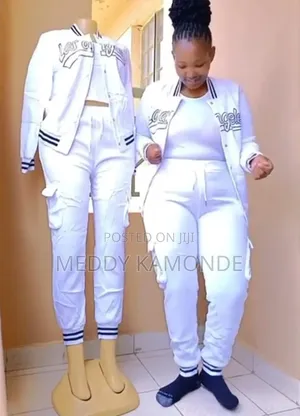 Stylish Warm White 3pc Tracksuit
