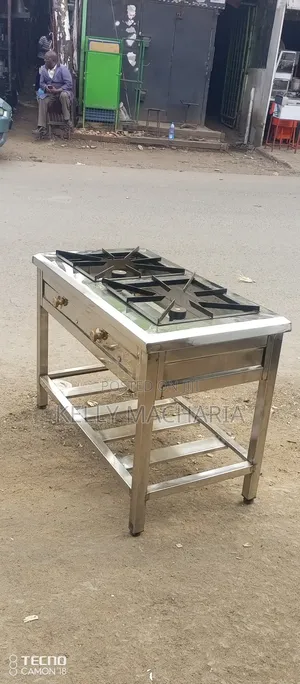 Stainless Steel Two Burner Gas Grill Jikos