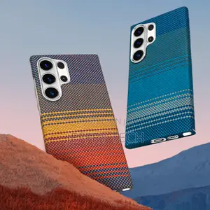 Colorful Carbon Fiber Case for Samsung Galaxy S24 Ultra