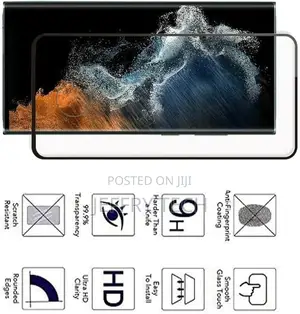Galaxy S22 Ultra Screen Protector With 9H Hardness Scratch R