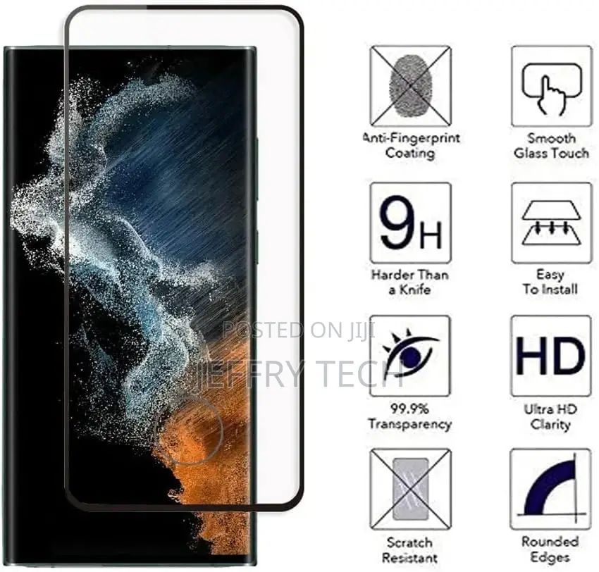 Galaxy S22 Ultra Screen Protector With 9H Hardness Scratch R