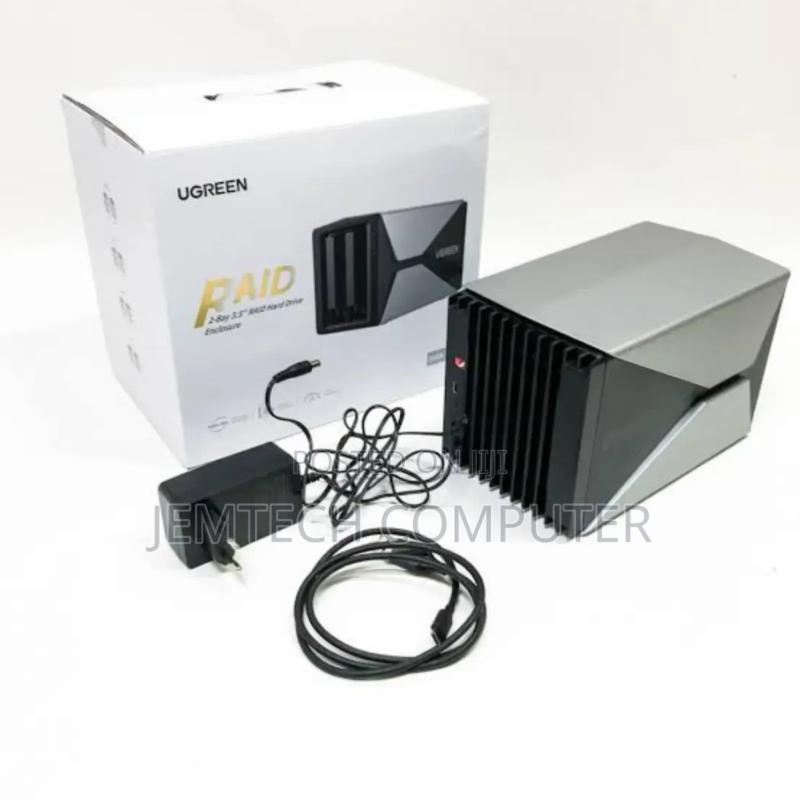 UGREEN 2.5"SATA Dual Bay RAID Enclosurer Hard Drive - CM381
