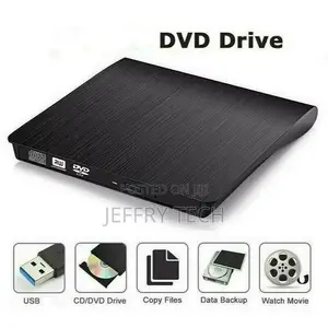 Slim External CD DVD RW Drive USB 3.0 Writer Burner Player B