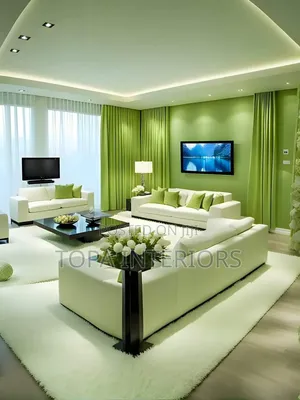 House Decorations Green Window Curtains Green Curtains
