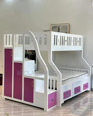 Children Bed With Stairs