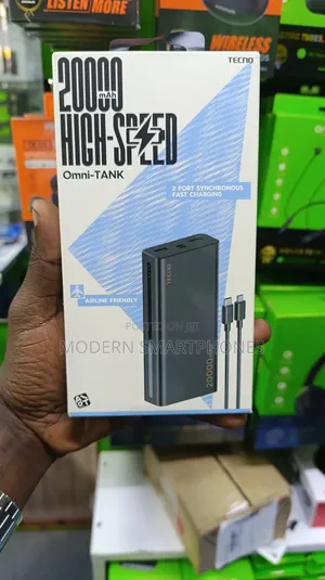 Tecno Omni-Tank Power Bank 20000mah