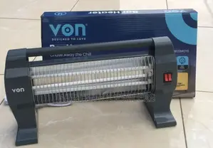 Von Vhb122mqyg Quartz Heater, 1200w - *