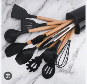 12pcs Silicon Spoons Set
