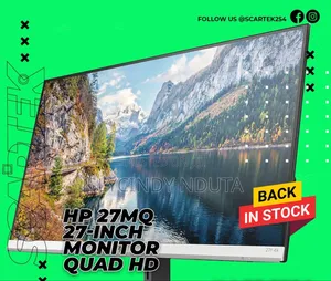 HP 27MQ 27 Inch Monitor Quad HD