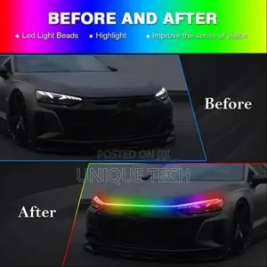 Color-Changing LED Car Hood Accent Lights