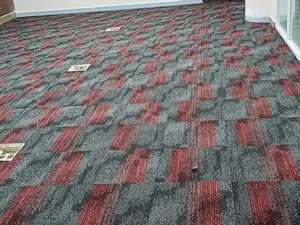 Coloured Office Carpet Tiles.