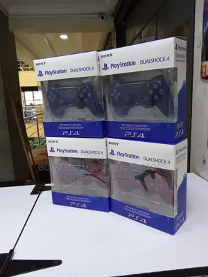 Playstation 4 Controller Brand Red/Blue Colourless