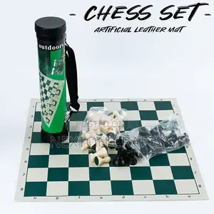 Chess Mat Set With Pieces Chess Board Set