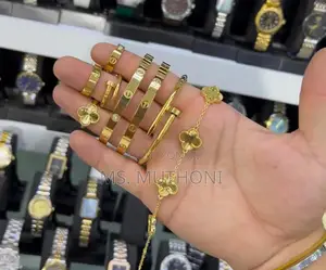 Cartier / Vancleef Gold Coated Accessories