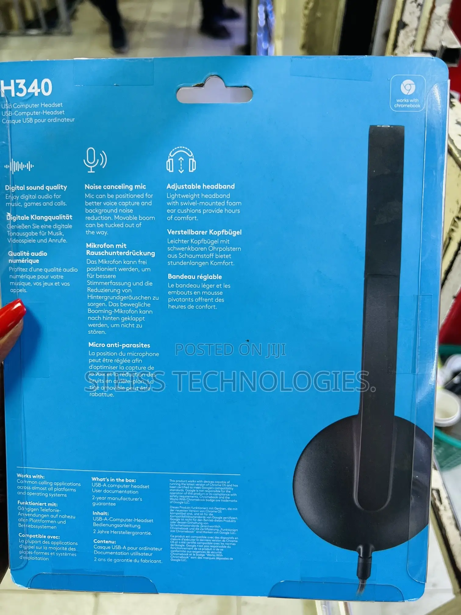 Logitech H340 Usb Headset.