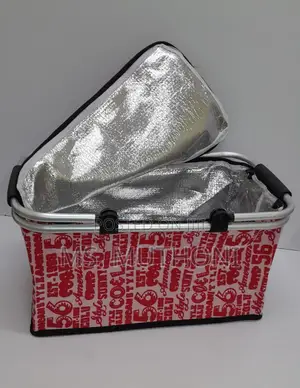 FOLDABLE Coloured Insulated Picnic Storage Baskets