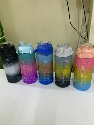 3in1 Motivational Water Bottle
