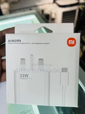 33watts Xiaomi Type C Faster Charger.