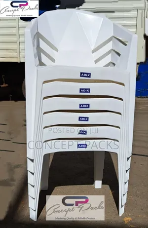 White Diamond Plastic Chair.