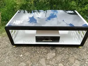 Black Marble Top Coffee Table