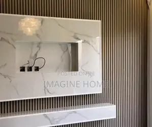 Brown Fluted Wall Panels