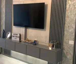 Dark Grey Fluted Wall Panels Nice