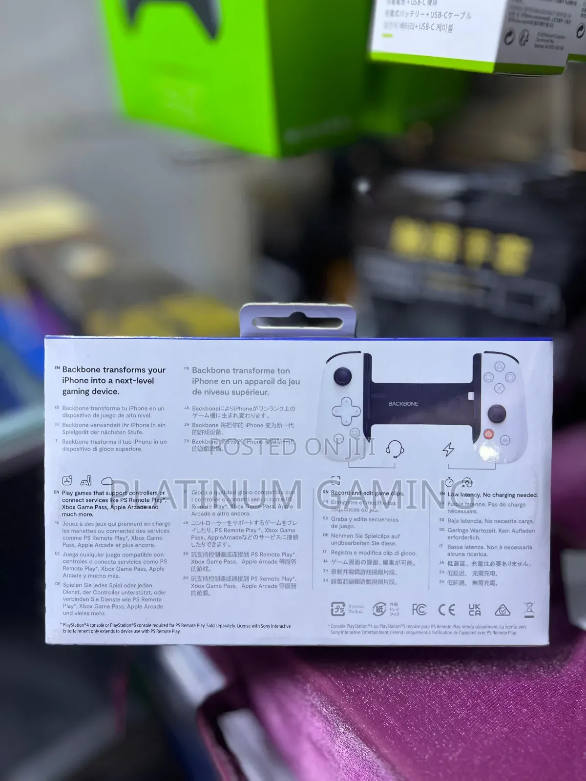 Backbone One Gaming Controller for iPhones - Playstation Edi