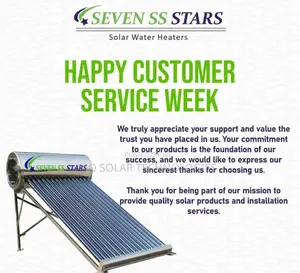 150litres High Pressure Seven Ss Solar Water Heater