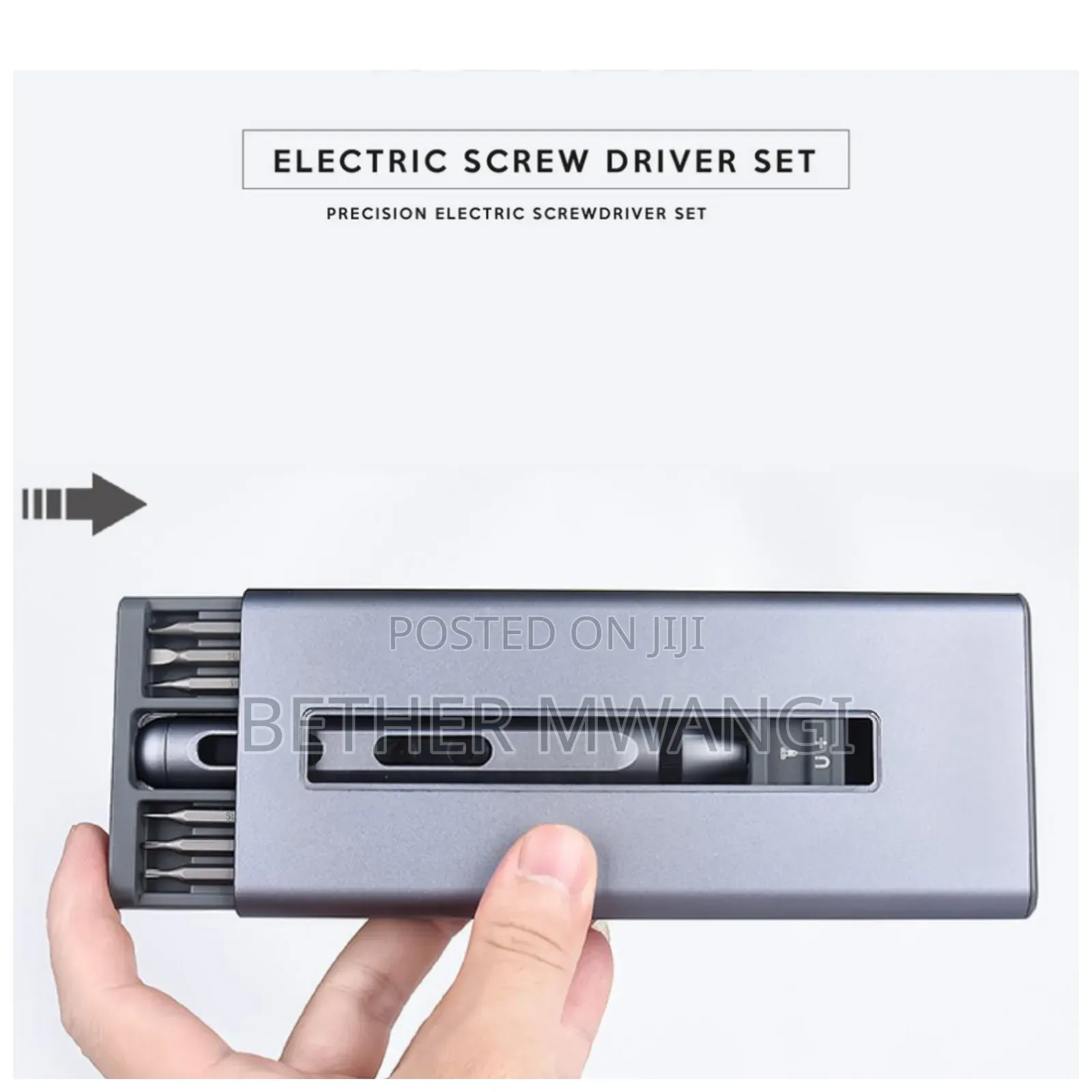 Screw Driver Mag Set. ( Metal Casing)