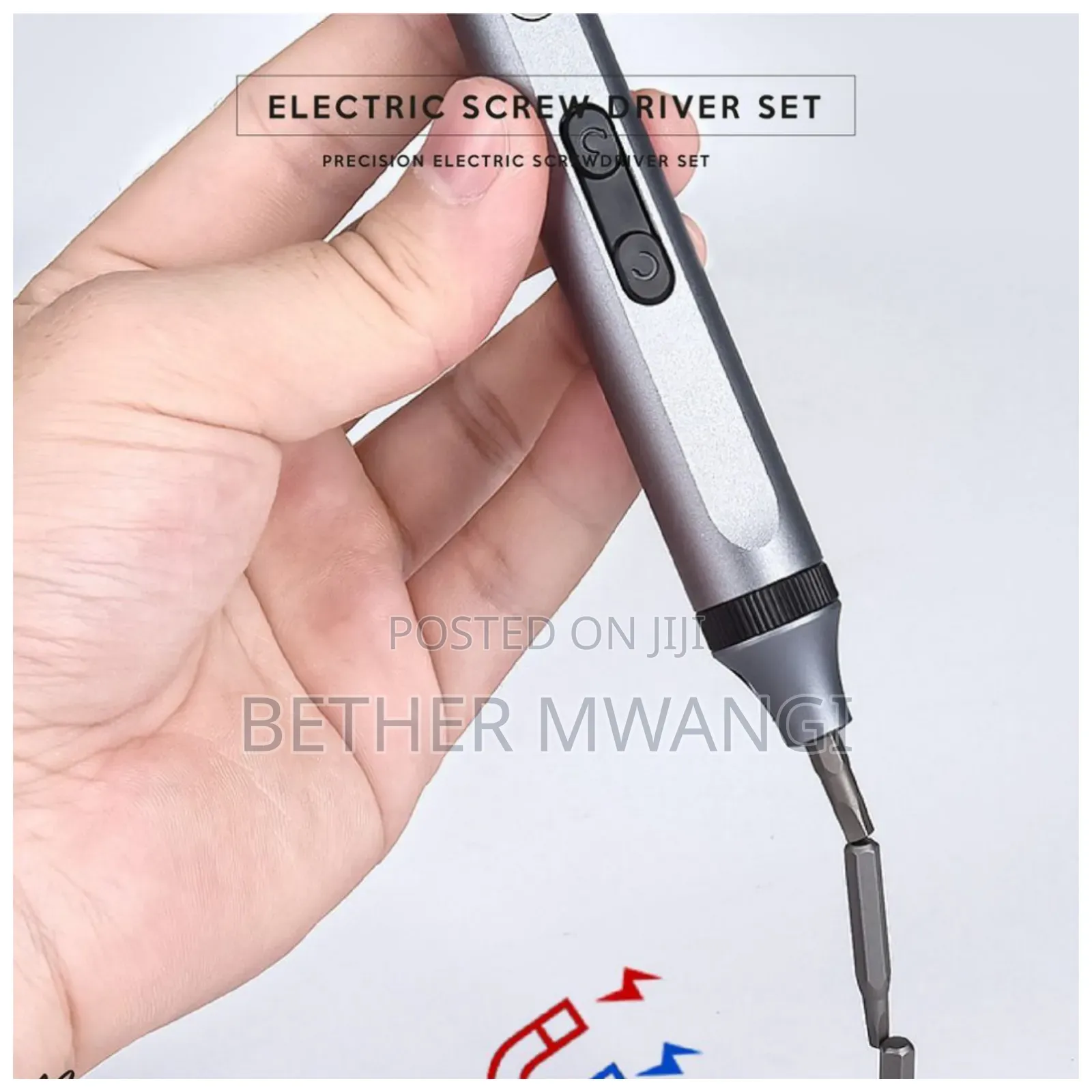 Screw Driver Mag Set. ( Metal Casing)