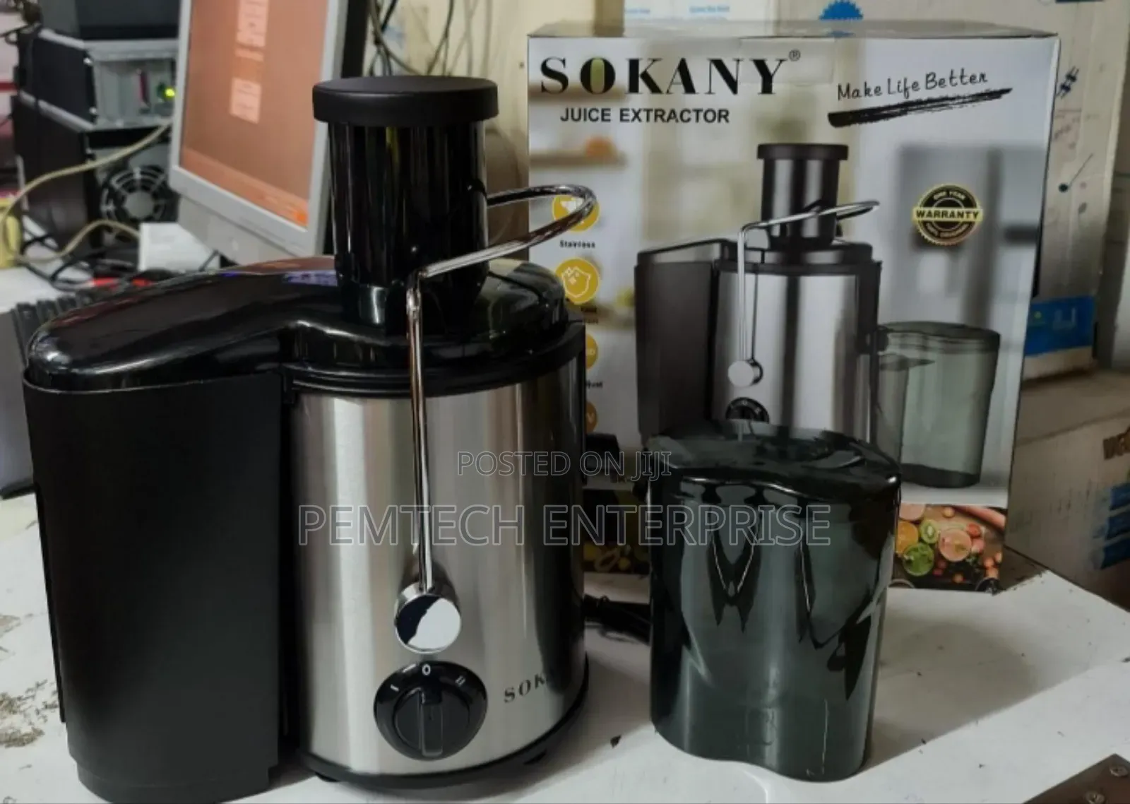 Electric Juicer Sokany