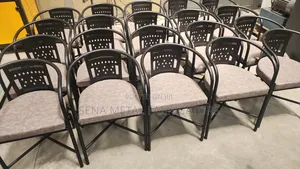 Restaurant Chairs/Hotel Chairs With Sleek Powder-Coating.