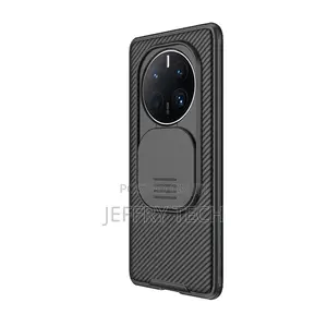 Huawei Mate 50 Pro NILLKIN Camshield Pro PC Phone Case(Blac