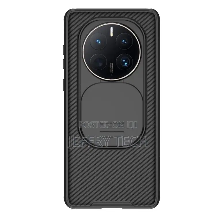 Huawei Mate 50 Pro NILLKIN Camshield Pro PC Phone Case(Blac