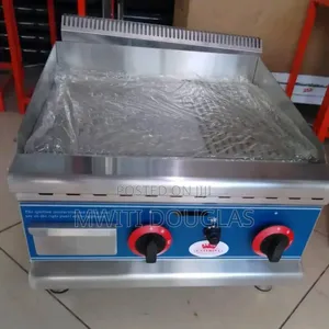 Modern Half Groved Electric Griddle