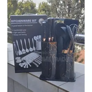 25 PCS Marble Silicone Spoons