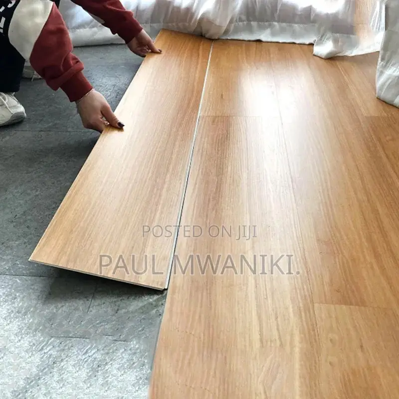Indoor Living Room Covering Interlocking SPC Flooring