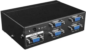 4 Port VGA Splitter 1 by 4, VGA Splitter 1 in 4 Out