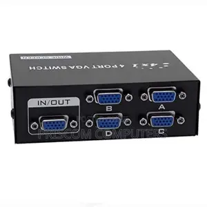 4 Port VGA Splitter Powered 1 in 4 Out for Video Screen
