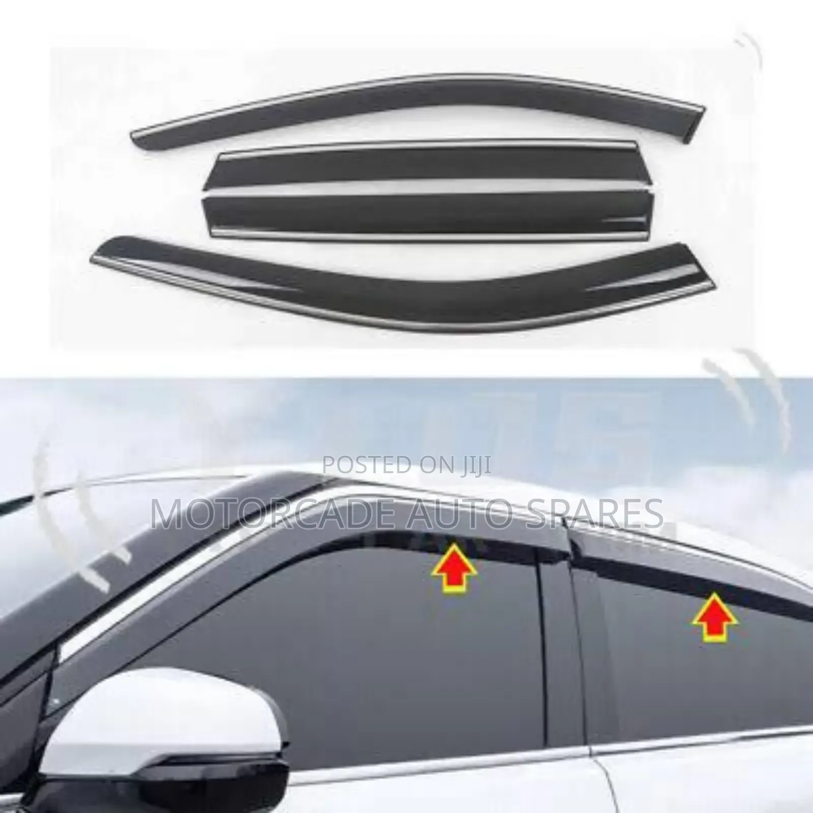 Toyota Rush Windbreakers/Window Visors