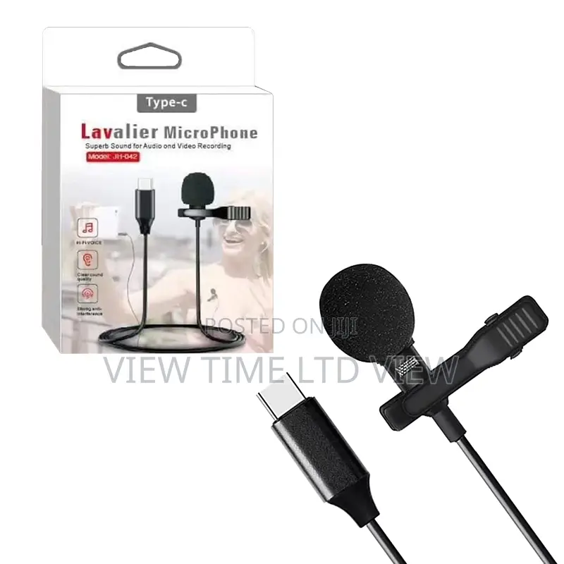 JH-042 Type-C Lavalier Microphone