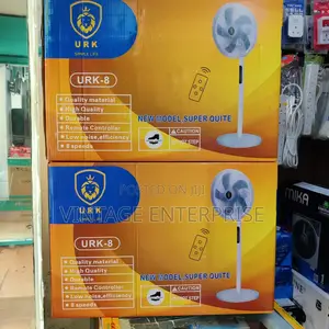URK Fan Standing Fan With Remote Control