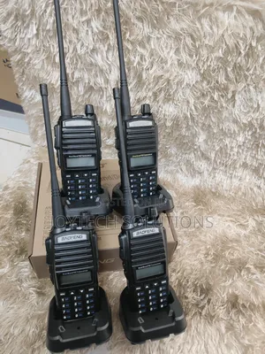 Synchronized 4 Pack Uv 82 Walkie Talkie Radio Call.