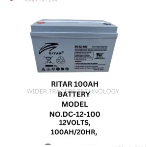 100ah Ritar Battery 12V